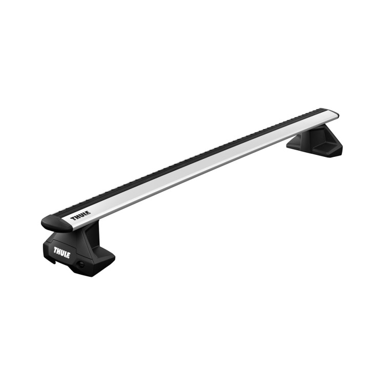 Roof Bars Thule Evo Clamp WingBar Evo Silver Nissan Navara (D23) Double Cab 2015 - Present - EDK.ro