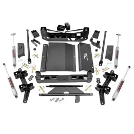 Suspension Lift Kit, Rough Country Lift 4 Inch, Chevrolet Blazer 1992 - 1994, Chevrolet Suburban 1992 - 1999, Chevrolet Tahoe 19