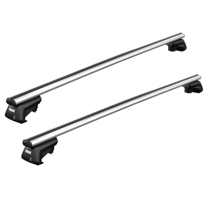 Bare transversale Thule SmartRack XT aluminiu 135 cm Argintiu Volkswagen Amarok 4 uși Pick-up 2023 - Prezent - EDK.ro