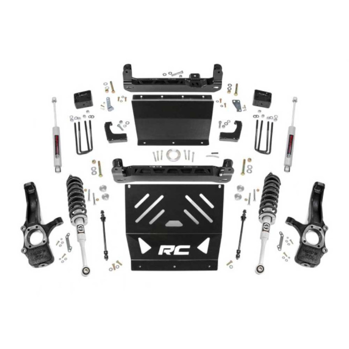 Suspension Lift Kit, Rough Country Lift 4 Inch, Chevrolet Colorado / GMC Canyon 2013 - 2022 - EDK.ro