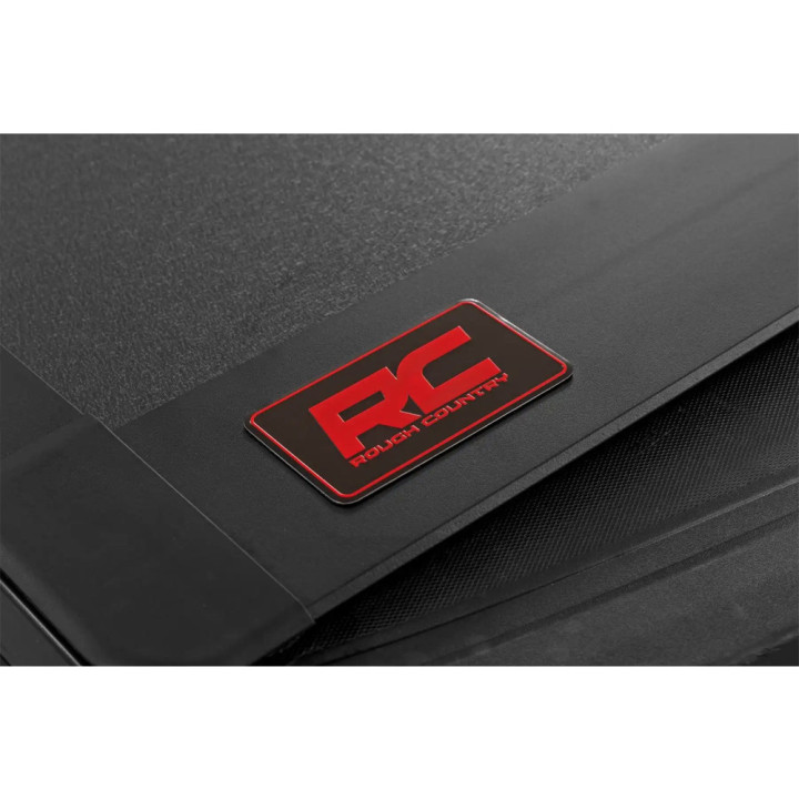 Lid Tonneau Bed Cover, Rough Country Tri-Fold, Chevrolet Colorado / GMC Canyon Bed Length 6.0 Feet 2013 - Present - EDK.ro