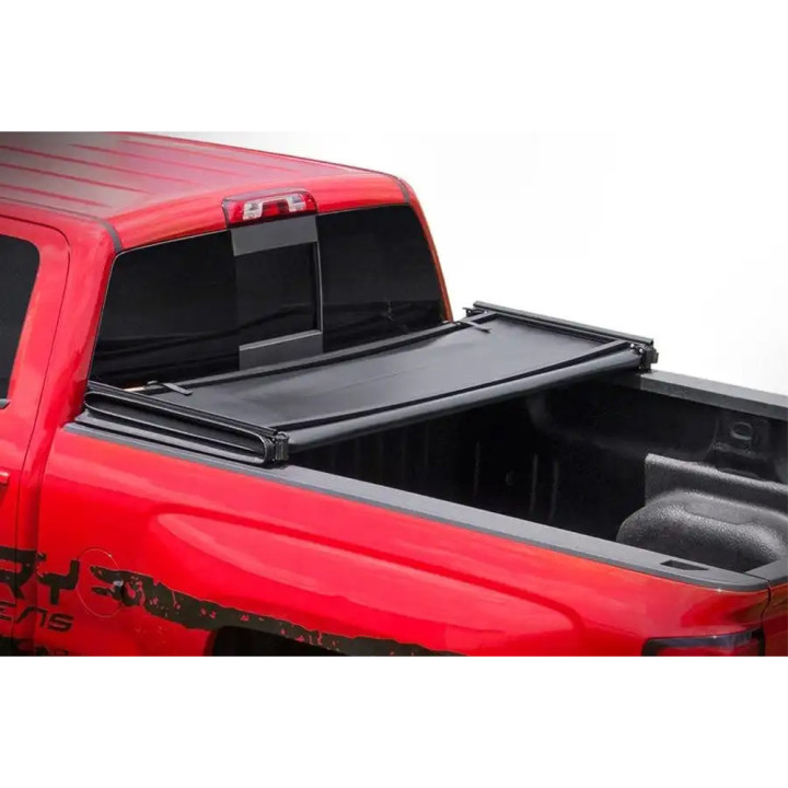 Soft Top Tonneau Bed Cover, Rough Country Tri-Fold, Chevrolet Colorado / GMC Canyon Bed Length 5.0 Feet 2013 - Present - EDK.ro