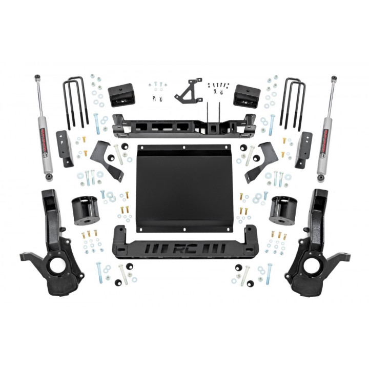 Lift Kit, Rough Country N3 Lift 4 Inch, Chevrolet Colorado 2023 - Present - EDK.ro