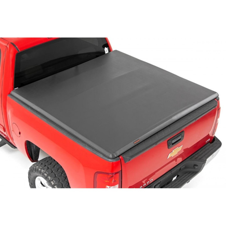 Închidere de Benă Tip Prelată, Rough Country Tri-Fold, Chevrolet Colorado / GMC Canyon Lungime Benă 6.7 Feet 2014 - 2058 - EDK.r