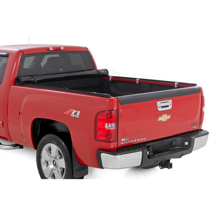 Închidere de Benă Tip Prelată, Rough Country Roll, Chevrolet Silverado 1500 / 2500 / 3500 / GMC Sierra 1500 / 2500 / 3500 Lungime Benă 6.7 Feet 2007 - Prezent - EDK.ro