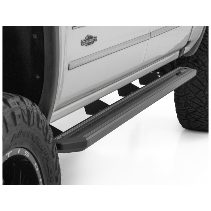 Side Steps, Rough Country Multi-Color LED, Chevrolet Silverado 1500 / Silverado 2500 / Silverado 3500 / GMC Sierra 1500 / Sierra