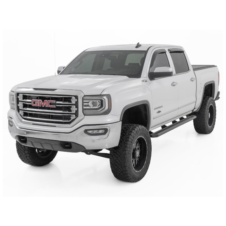 Side Steps, Rough Country Multi-Color LED, Chevrolet Silverado 1500 / Silverado 2500 / Silverado 3500 / GMC Sierra 1500 / Sierra