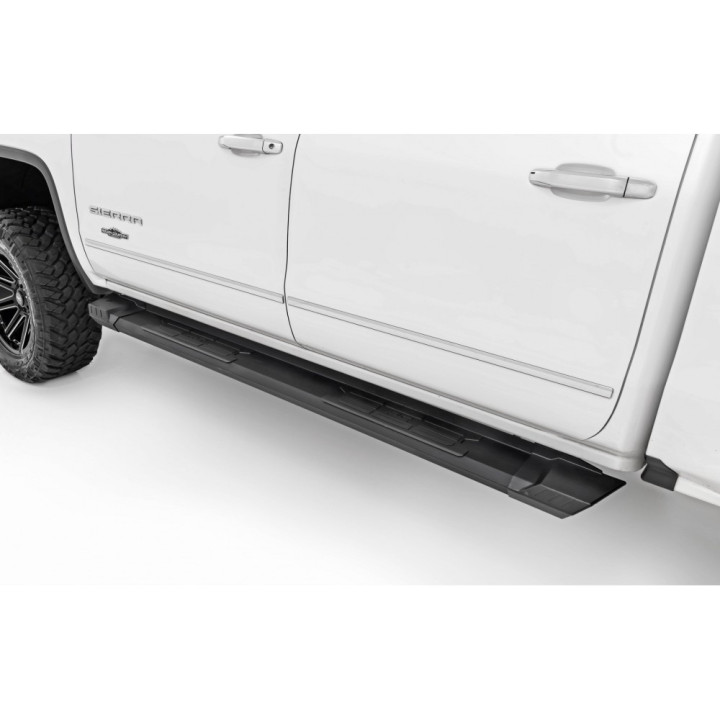 Side Steps, Rough Country HD2, Chevrolet Silverado 1500 / Silverado 2500 / Silverado 3500 / GMC Sierra 1500 / Sierra 2500 / Sier