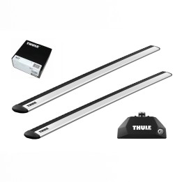 Roof Bars Thule Evo Flush Rail WingBar Evo Silver BMW X3 5-Door SUV 2025 - Present - EDK.ro