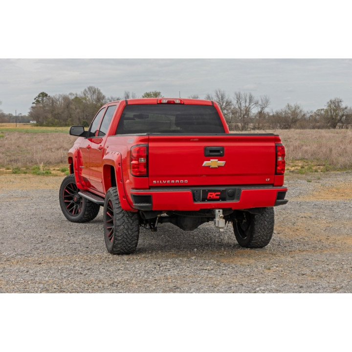 Side Steps, Rough Country OV2, Chevrolet Silverado 1500 / Silverado 2500 / Silverado 3500 / GMC Sierra 1500 / Sierra 2500 / Sier