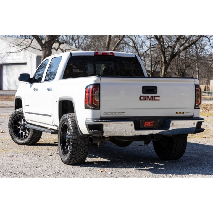 Side Steps, Rough Country RPT2, Chevrolet Silverado 1500 / Silverado 2500 / Silverado 3500 / GMC Sierra 1500 / Sierra 2500 / Sie