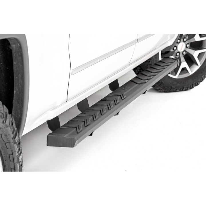 Side Steps, Rough Country BA2, Chevrolet Silverado 1500 / Silverado 2500 / Silverado 3500 / GMC Sierra 1500 / Sierra 2500 / Sier