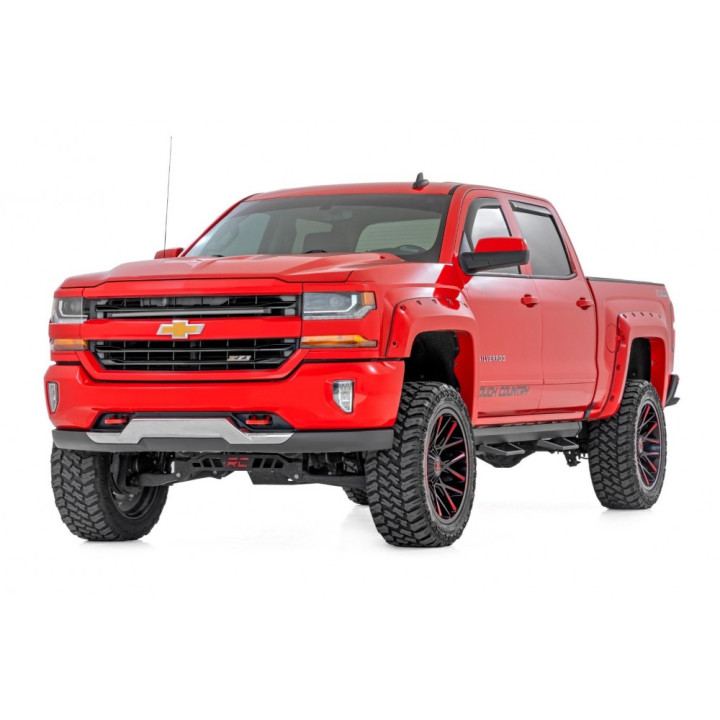 Praguri Laterale, Rough Country SRL2, Chevrolet Silverado 1500 / Silverado 2500 / Silverado 3500 / GMC Sierra 1500 / Sierra 2500