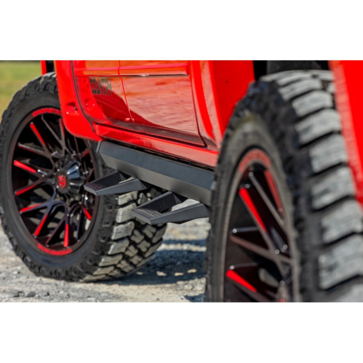 Side Steps, Rough Country SRL2, Chevrolet Silverado 1500 / Silverado 2500 / Silverado 3500 / GMC Sierra 1500 / Sierra 2500 / Sie