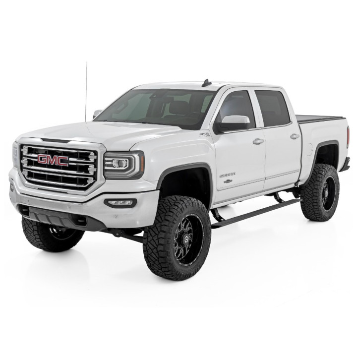 Praguri Laterale Electrice, Rough Country HT-Series, Chevrolet Silverado 1500 / Silverado 2500 / Silverado 3500 / GMC Sierra 150