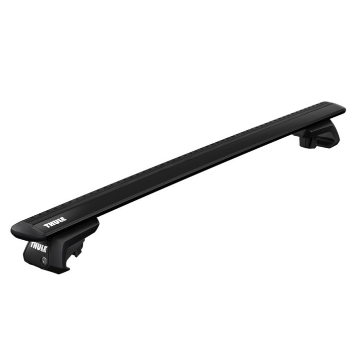 Roof Bars Thule Evo Raised Rail WingBar Evo Black Chevrolet Captiva 5-Door SUV 2006 - Present - EDK.ro