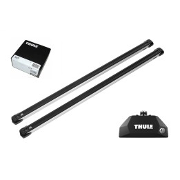 Bare transversale Thule Evo Flush Rail SlideBar Argintiu Chevrolet Suburban 5 uși SUV 2021 - Prezent - EDK.ro