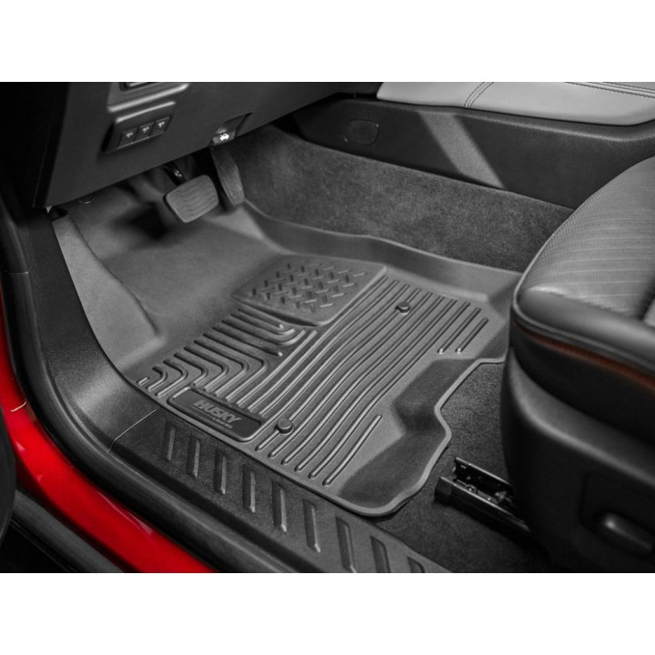 Covorașe Față și Spate Weatherbeater, Husky Liners Crew Cab, Chevrolet Silverado 1500 / 2500 / 3500 2019 - Prezent, GMC Sierra 1