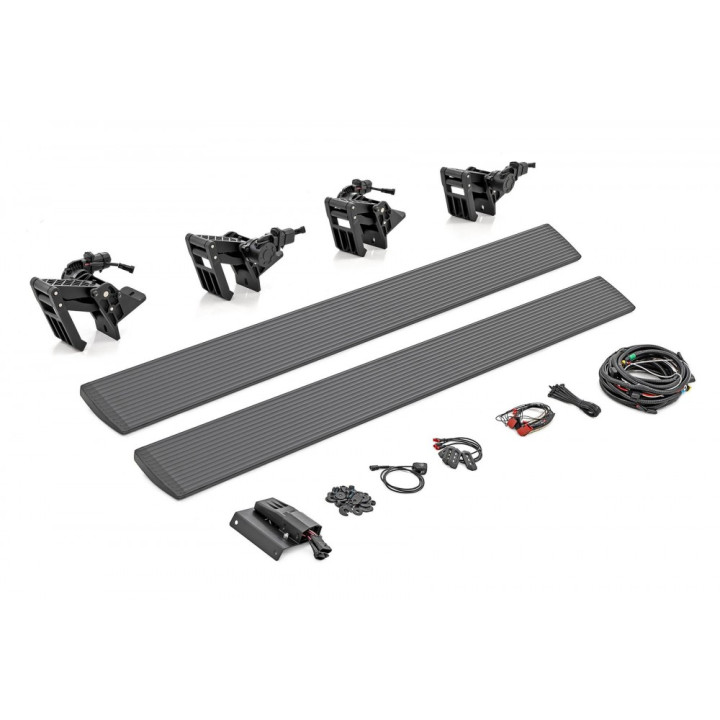 Praguri Laterale Electrice, Rough Country Power Boards, Chevrolet Silverado 1500 / Silverado 2500 / Silverado 3500 / GMC Sierra 