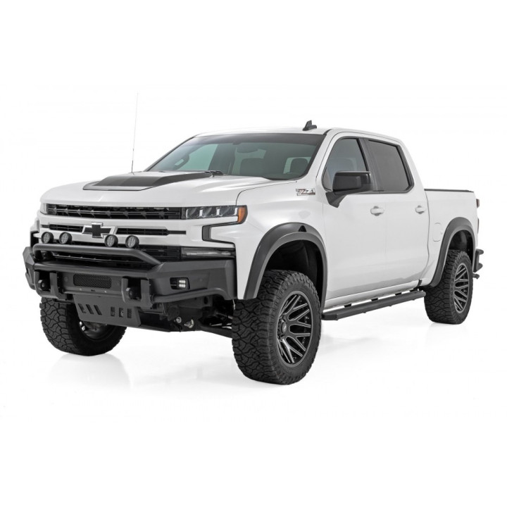 Praguri Laterale, Rough Country Multi-Color LED, Chevrolet Silverado 1500 / Silverado 2500 / Silverado 3500 / GMC Sierra 1500 / 