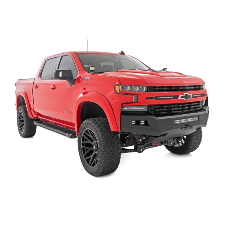 Side Steps, Rough Country HD2, Chevrolet Silverado 1500 / Silverado 2500 / Silverado 3500 / GMC Sierra 1500 / Sierra 2500 / Sier