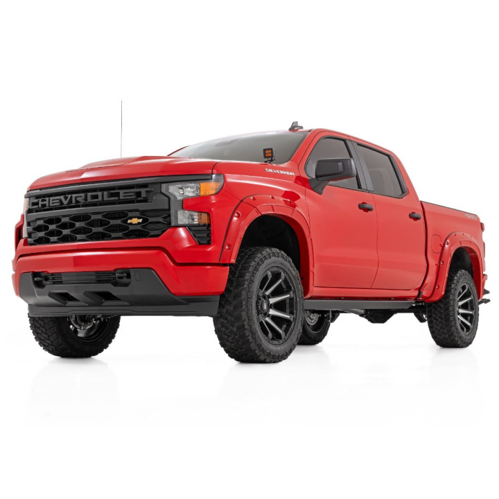 Electric Side Steps, Rough Country HT-Series, Chevrolet Silverado 1500 / Silverado 2500 / Silverado 3500 / GMC Sierra 1500 / Sie