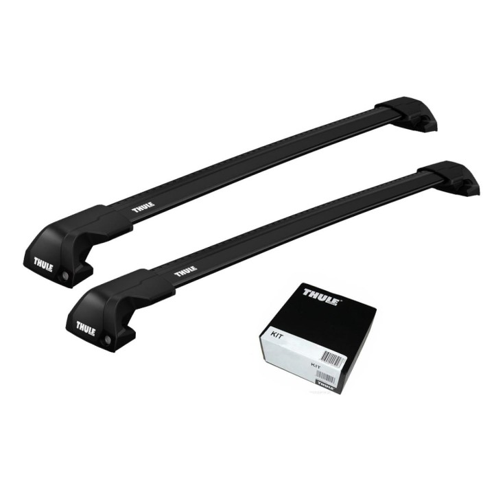 Bare transversale Thule Evo Flush Rail WingBar Edge Negru Cupra Formentor 5 uși SUV 2021 - Prezent - EDK.ro