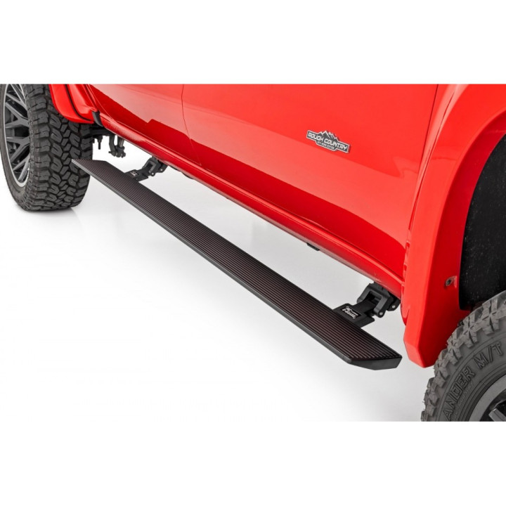 Praguri Laterale Electrice, Rough Country Power Boards, Chevrolet Silverado 1500 / Silverado 2500 / Silverado 3500 / GMC Sierra 