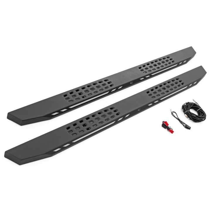 Side Steps, Rough Country AC2, Chevrolet Silverado 1500 / Silverado 2500 / Silverado 3500 / GMC Sierra 1500 / Sierra 2500 / Sier