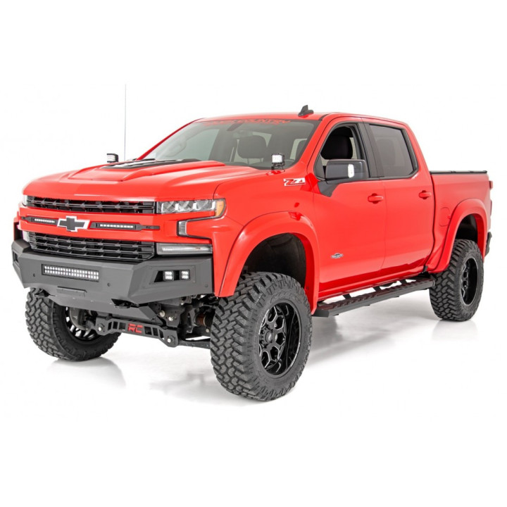 Side Steps, Rough Country BA2, Chevrolet Silverado 1500 / Silverado 2500 / Silverado 3500 / GMC Sierra 1500 / Sierra 2500 / Sier