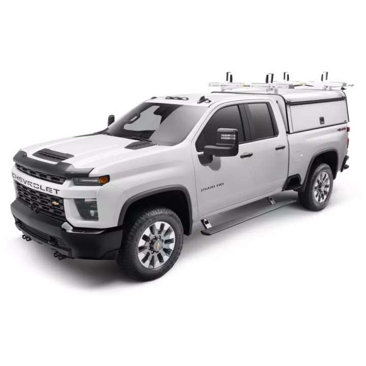 Praguri Laterale Electrice, RealTruck AMP PowerStep, Chevrolet Silverado 1500 / Silverado 2500 / Silverado 3500 / GMC Sierra 150