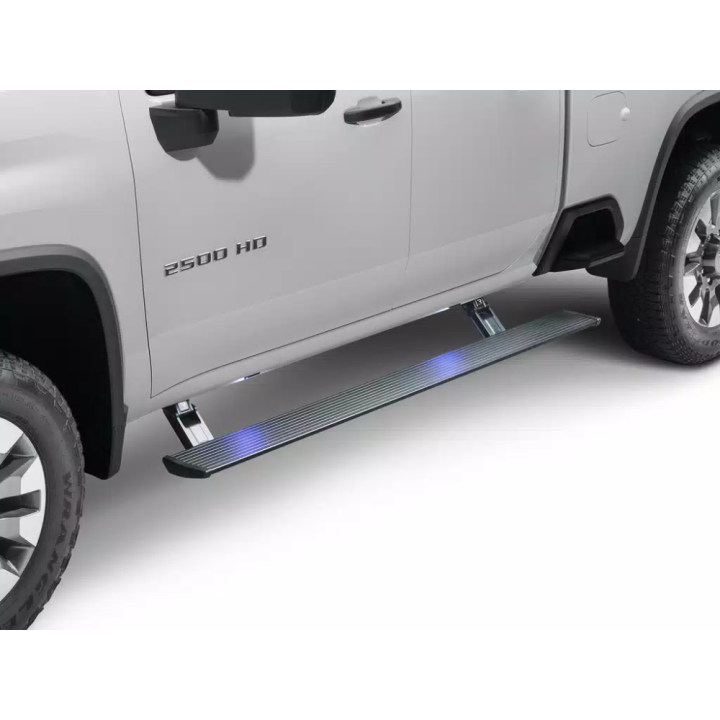 Electric Side Steps, RealTruck AMP PowerStep, Chevrolet Silverado 1500 / Silverado 2500 / Silverado 3500 / GMC Sierra 1500 / Sie