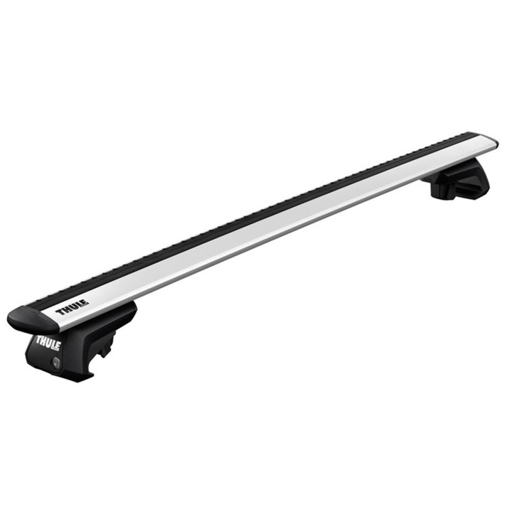 Roof Bars Thule Evo Raised Rail WingBar Evo Silver Dodge Journey 5-Door SUV 2012 - Present - EDK.ro