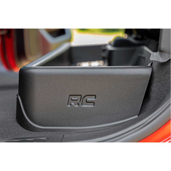 Under-seat Storage, Rough Country, Chevrolet Silverado 1500 / 2500 / 3500 2019 - Present, GMC Sierra 1500 / 2500 / 3500 2019 - P