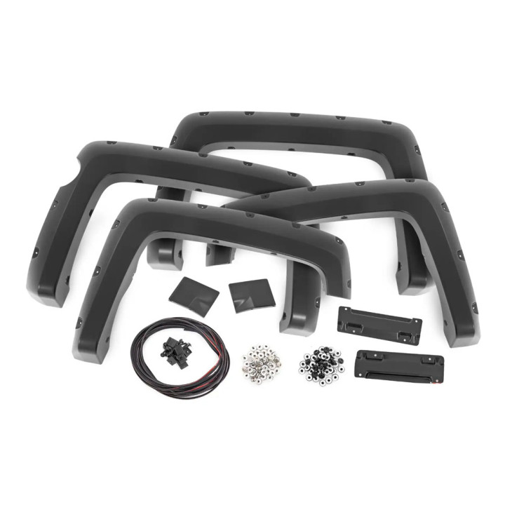Extensii Aripi Față și Spate, Rough Country Pocket, Chevrolet Silverado 1500 / 2500 2014 - 2019 - EDK.ro