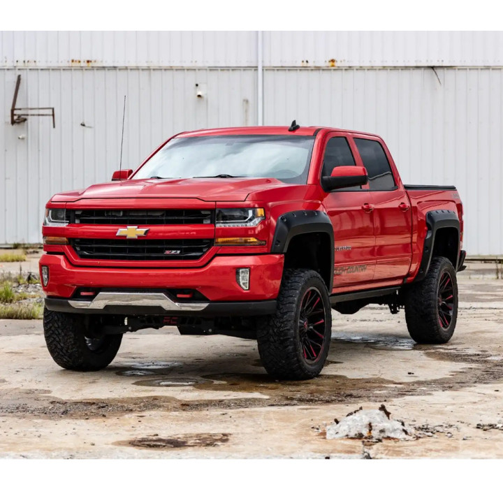 Extensii Aripi Față și Spate, Rough Country Pocket, Chevrolet Silverado 1500 / 2500 2014 - 2019 - EDK.ro