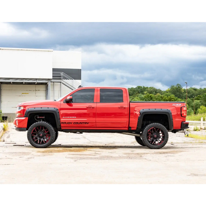 Extensii Aripi Față și Spate, Rough Country Pocket, Chevrolet Silverado 1500 / 2500 2014 - 2019 - EDK.ro
