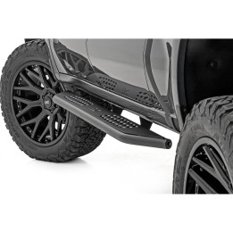 Side Steps, Rough Country OV2, Chevrolet Silverado 1500 / Silverado 2500 / GMC Sierra 1500 / Sierra 2500 2019 - Present - EDK.ro