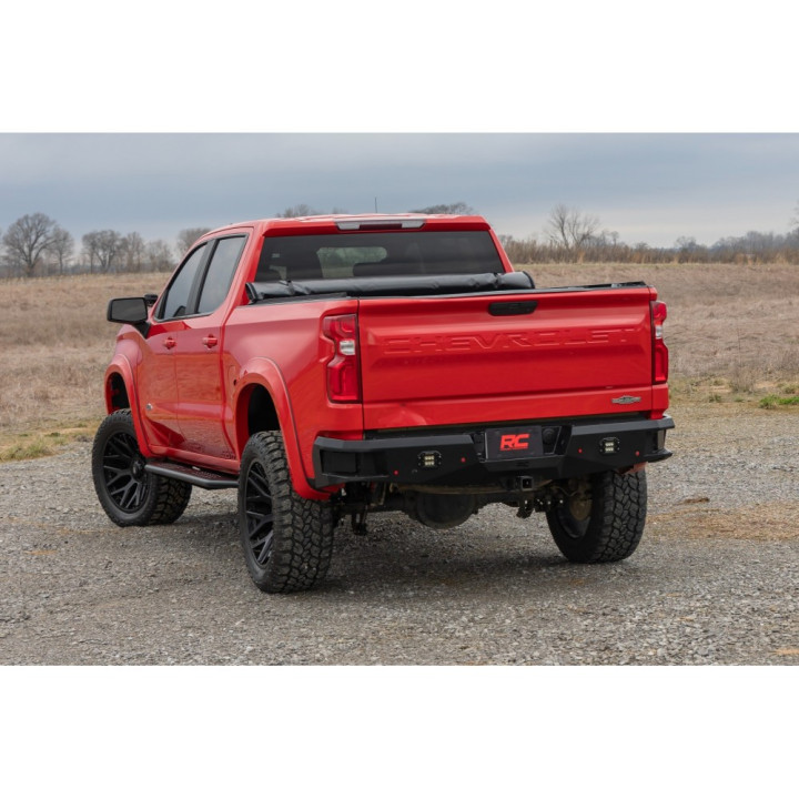 Side Steps, Rough Country OV2, Chevrolet Silverado 1500 / Silverado 2500 / GMC Sierra 1500 / Sierra 2500 2019 - Present - EDK.ro