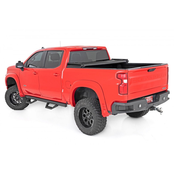 Praguri Laterale, Rough Country SRX2, Chevrolet Silverado 1500 / Silverado 2500 / GMC Sierra 1500 / Sierra 2500 2019 - Prezent -