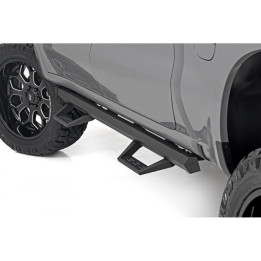 Side Steps, Rough Country SRL2, Chevrolet Silverado 1500 / Silverado 2500 / GMC Sierra 1500 / Sierra 2500 2019 - Present - EDK.r