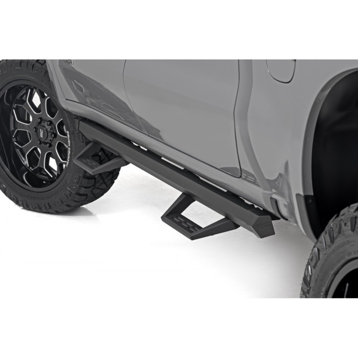 Praguri Laterale, Rough Country SRL2, Chevrolet Silverado 1500 / Silverado 2500 / GMC Sierra 1500 / Sierra 2500 2019 - Prezent -