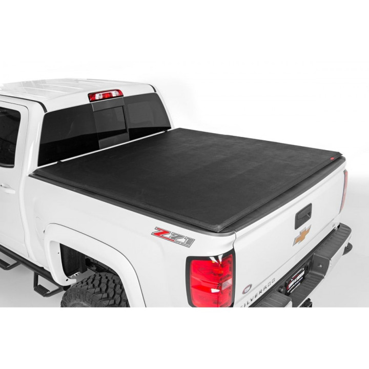 Închidere de Benă Tip Prelată, Rough Country Tri-Fold, Chevrolet Colorado / GMC Canyon Lungime Benă 6.7 Feet 2014 - 2059 - EDK.r
