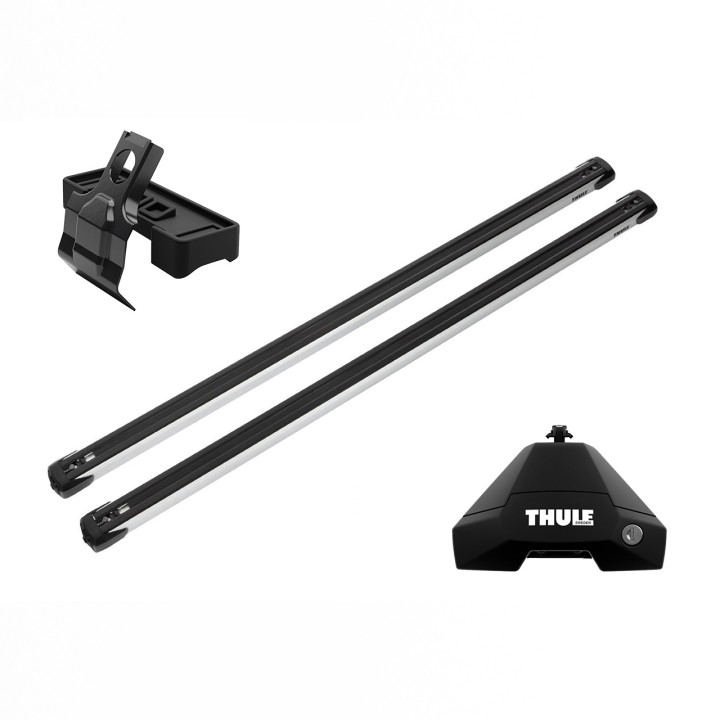 Bare transversale Thule Evo Clamp SlideBar Argintiu Ford Kuga 5 uși SUV 2012 - 2020 - EDK.ro