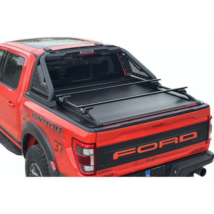 Spring Assisted Roll Top Tonneau Bed Cover, Tessera 4x4 Roll+, Ford F-150 Lightning Bed Length 5.5 Feet 2023 - Present - EDK.ro