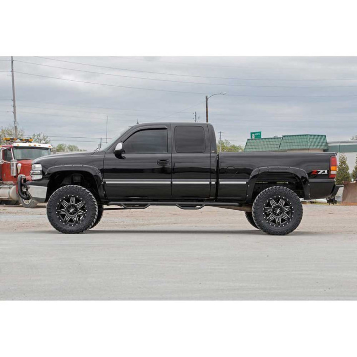 Suspension Lift Kit, Rough Country Lift 6 Inch, Chevrolet Silverado 1500 / GMC Sierra 1500 1998 - 2007 - EDK.ro