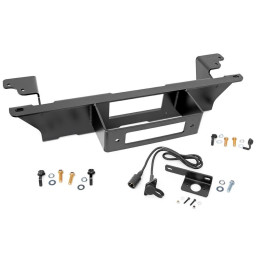 Hidden Winch Mounting Plate, Rough Country, Chevrolet Silverado 1500 1999 - 2007, GMC Sierra 1500 1998 - 2007 - EDK.ro