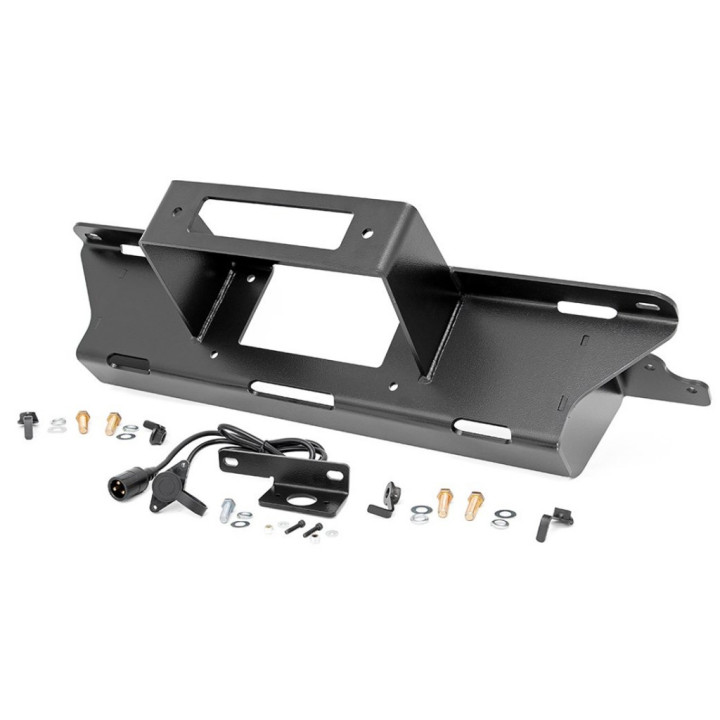 Hidden Winch Mounting Plate, Rough Country, Chevrolet Silverado 1500 1999 - 2007, GMC Sierra 1500 1998 - 2007 - EDK.ro