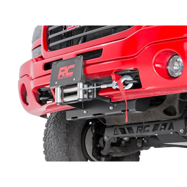 Placă de Montare Ascunsă pentru Troliu, Rough Country, Chevrolet Silverado 1500 1999 - 2007, GMC Sierra 1500 1998 - 2007 - EDK.r