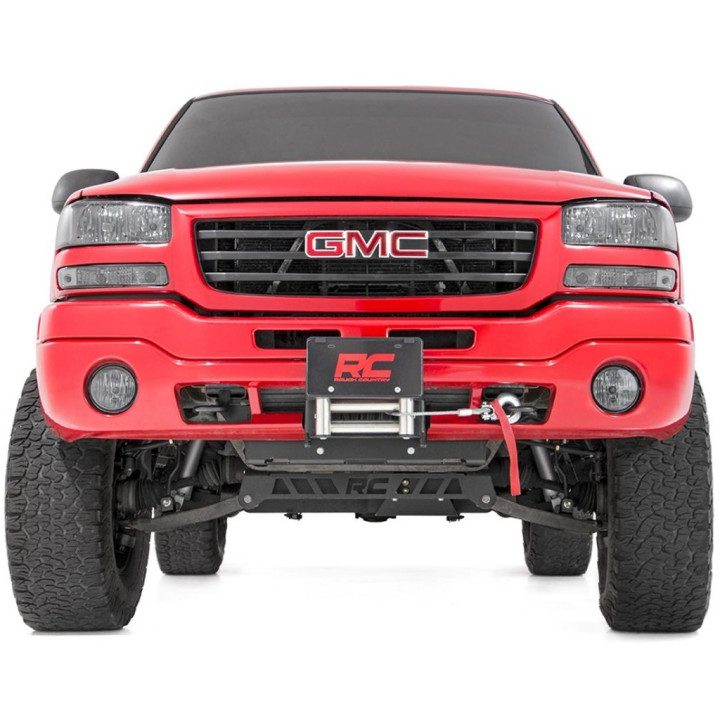 Placă de Montare Ascunsă pentru Troliu, Rough Country, Chevrolet Silverado 1500 1999 - 2007, GMC Sierra 1500 1998 - 2007 - EDK.r